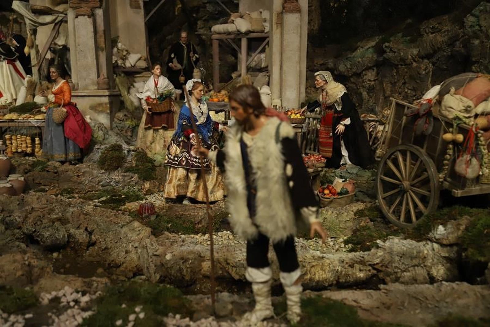 El nuevo belén de la Diputación. Foto: María Lorenzo