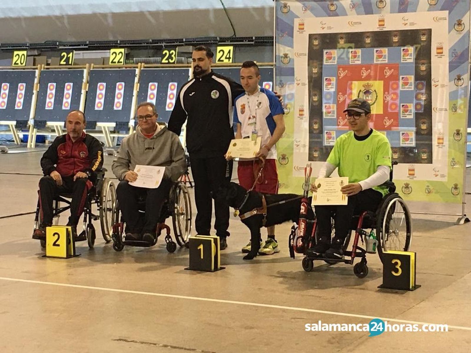 Daniel Martín, campeón de España de tiro con arco adaptado en sala (1)
