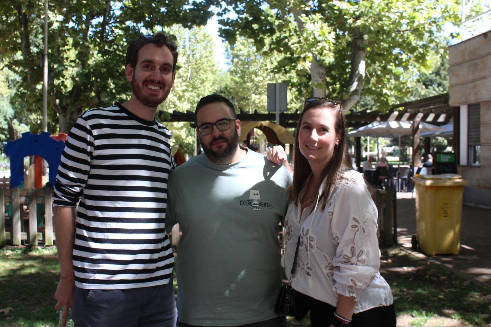 Ambiente en la Feria de Día en el mediodía de este jueves