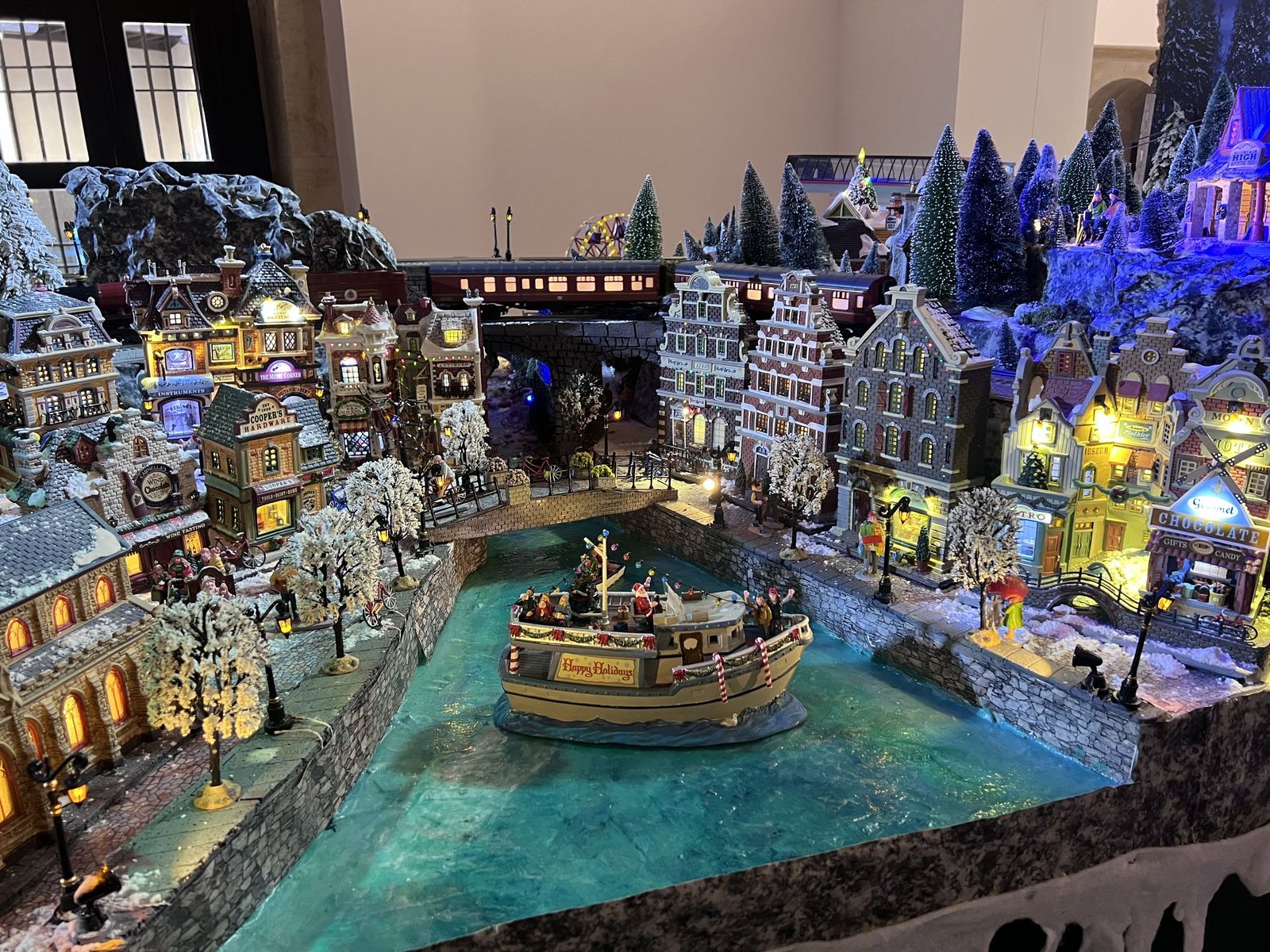 Ciudad de Navidad en la Torre de los Anaya