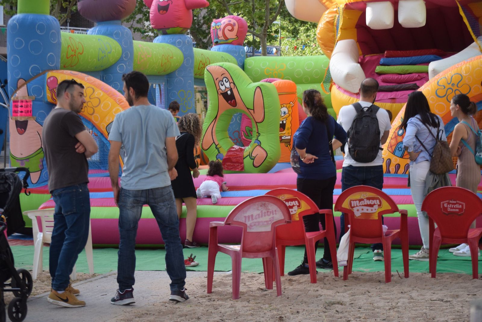 Hinchable en Zamora. Archivo.