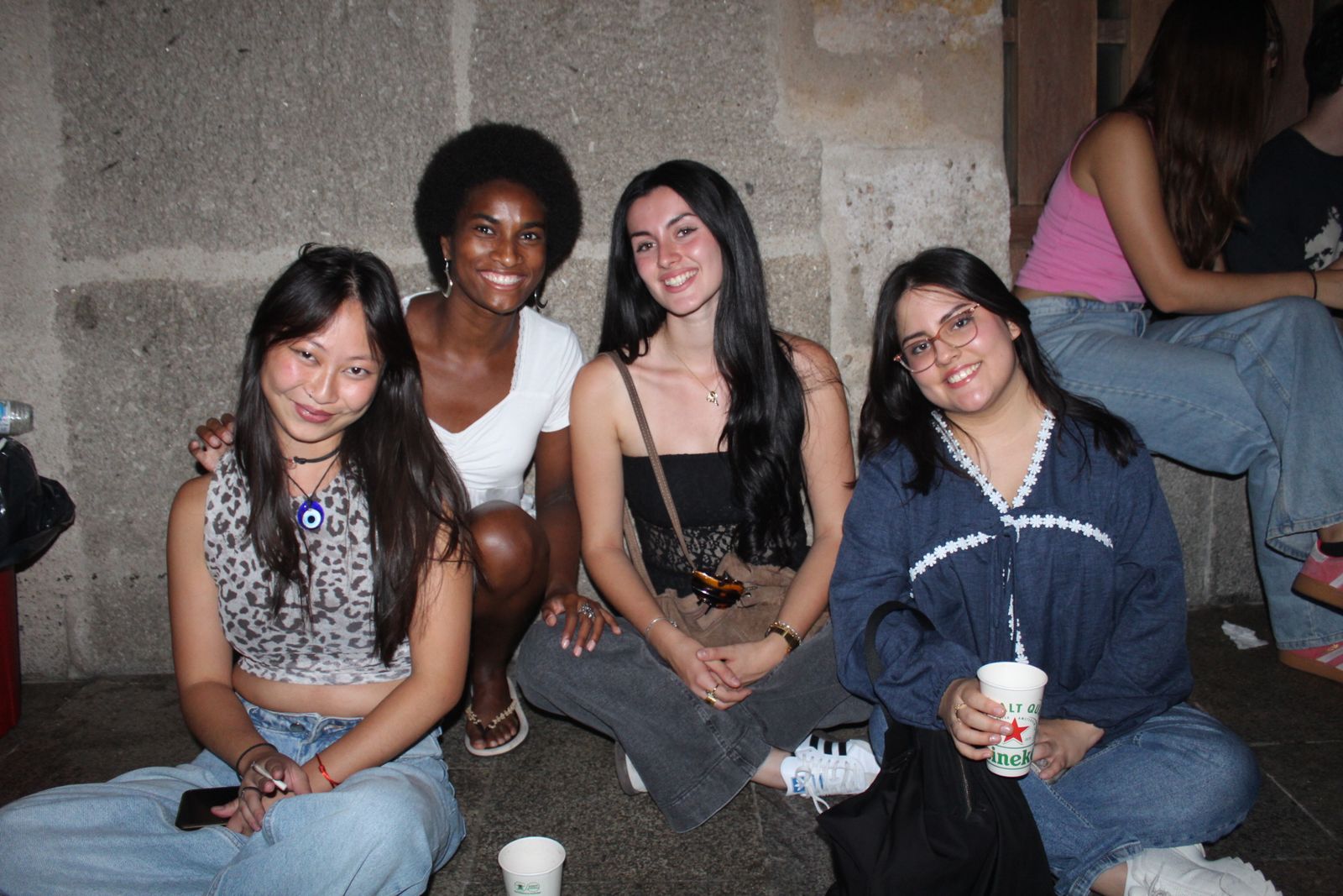 Ambiente en la Feria de Día en la tarde de este