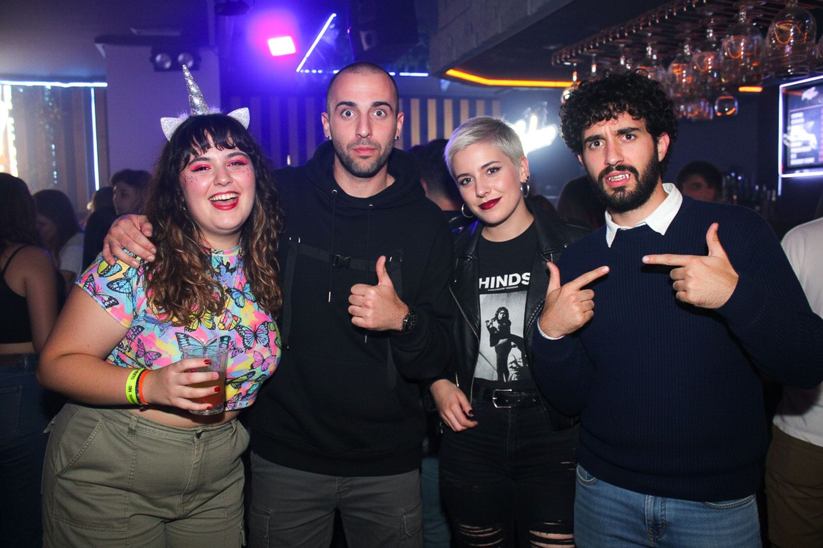 Salamanca de noche, viernes 31 de octubre