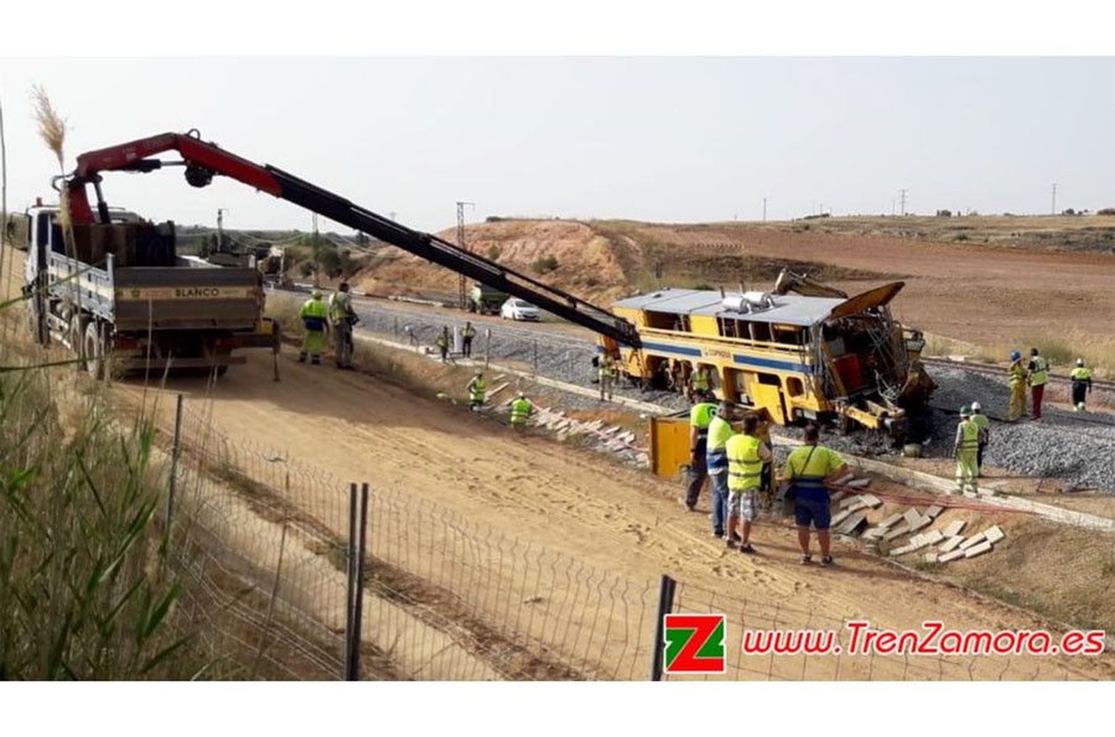 Tren zamora descarrilamiento