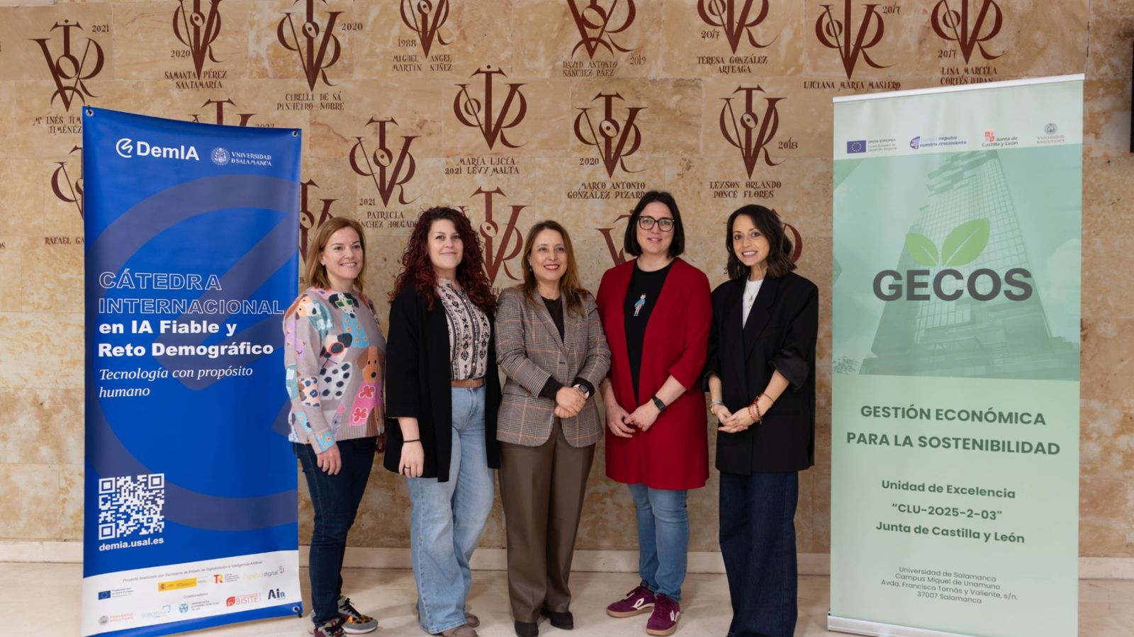 La USAL fortalece la investigación gracias al acuerdo entre la Unidad de Excelencia GECOS y la cátedra DemIA