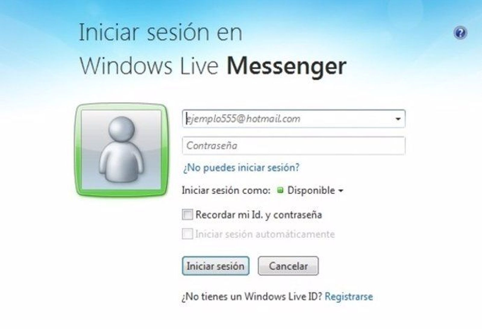 MSN Messenger. Foto EP