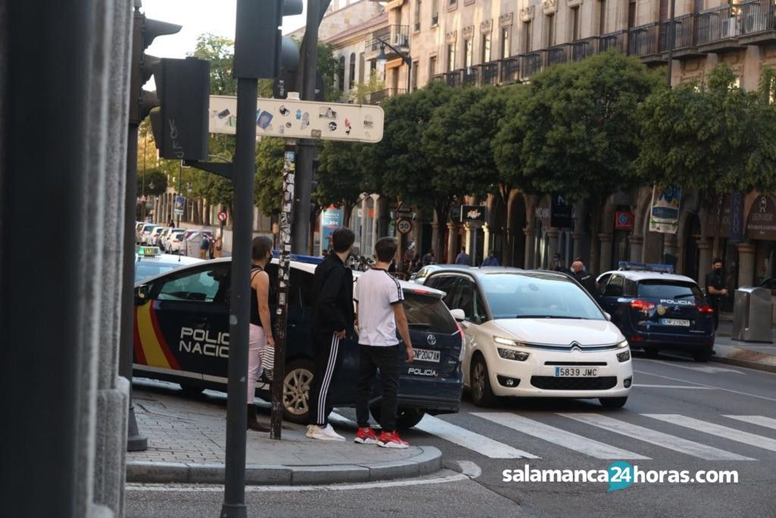 Policía Gran Vía 1