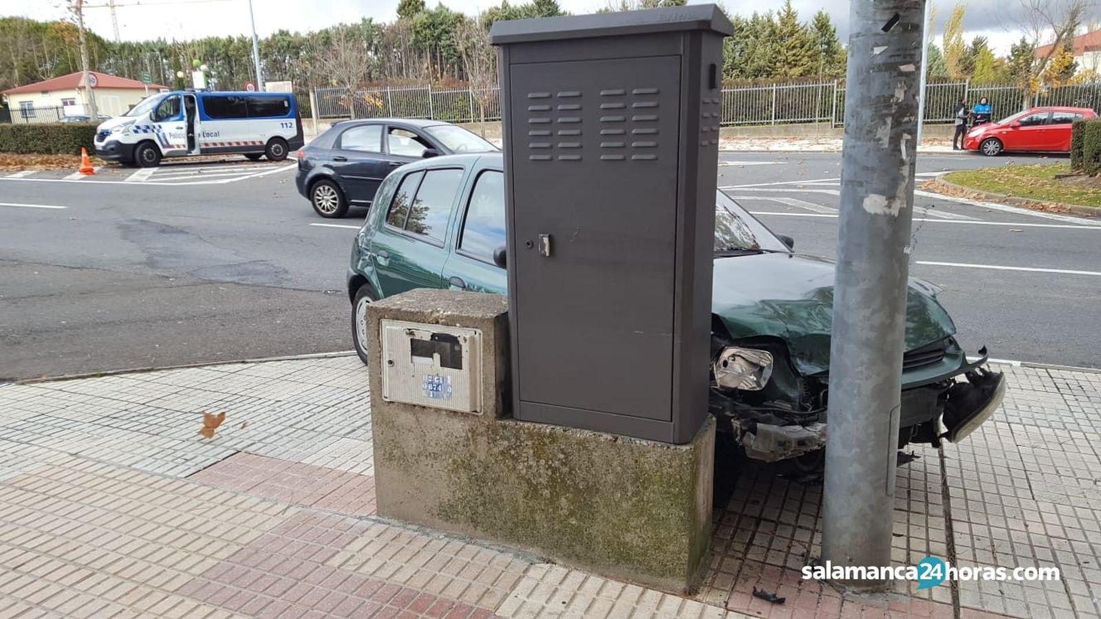 Accidente Avenida Vicente del Bosque 3
