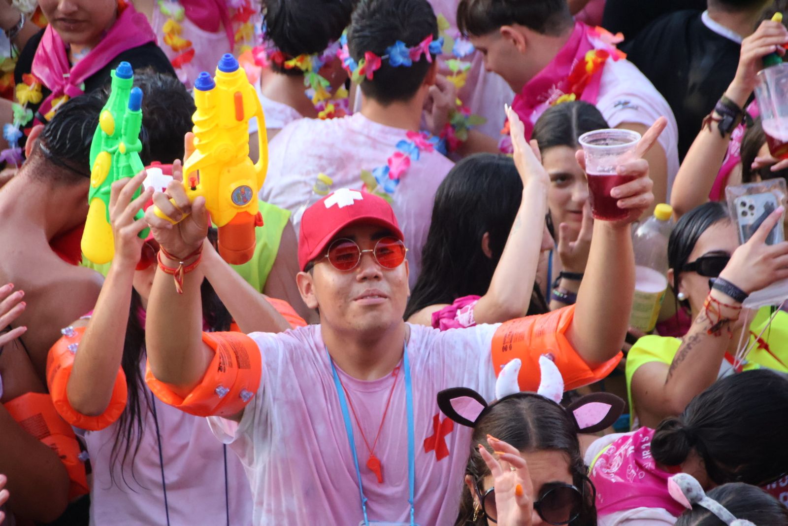 Chupinazo en Carbajosa con batucad