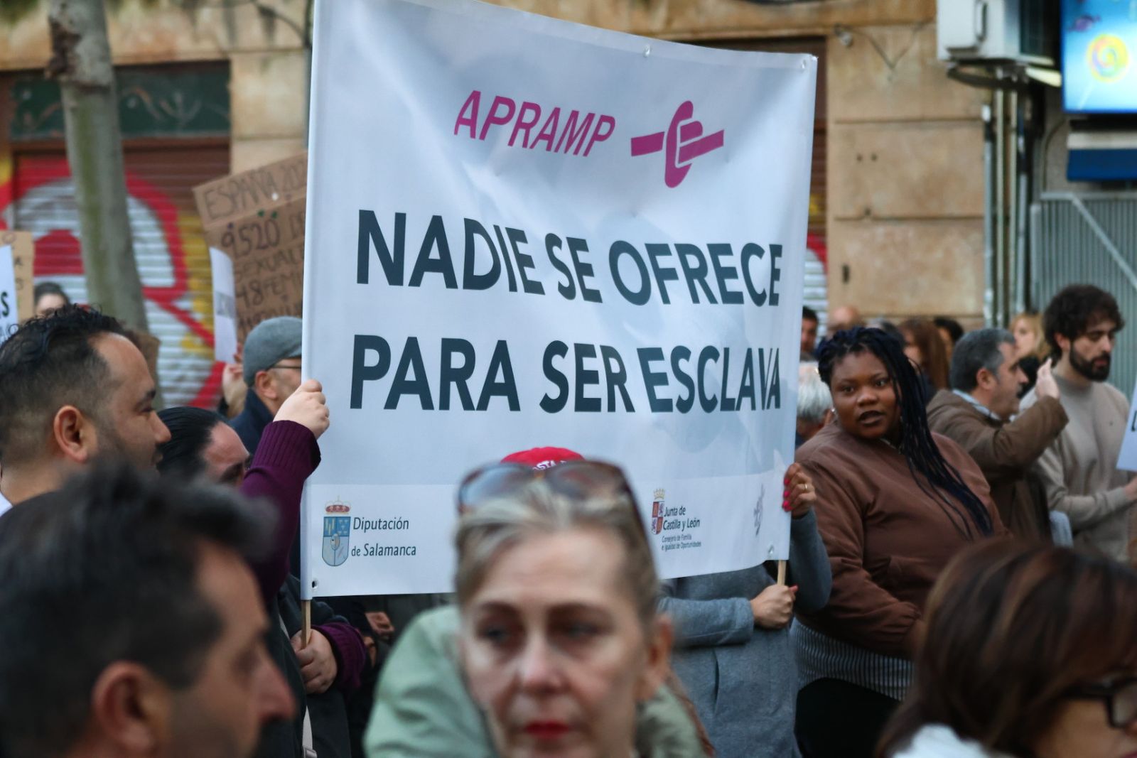 Manifestación por el 8M en Salamanca