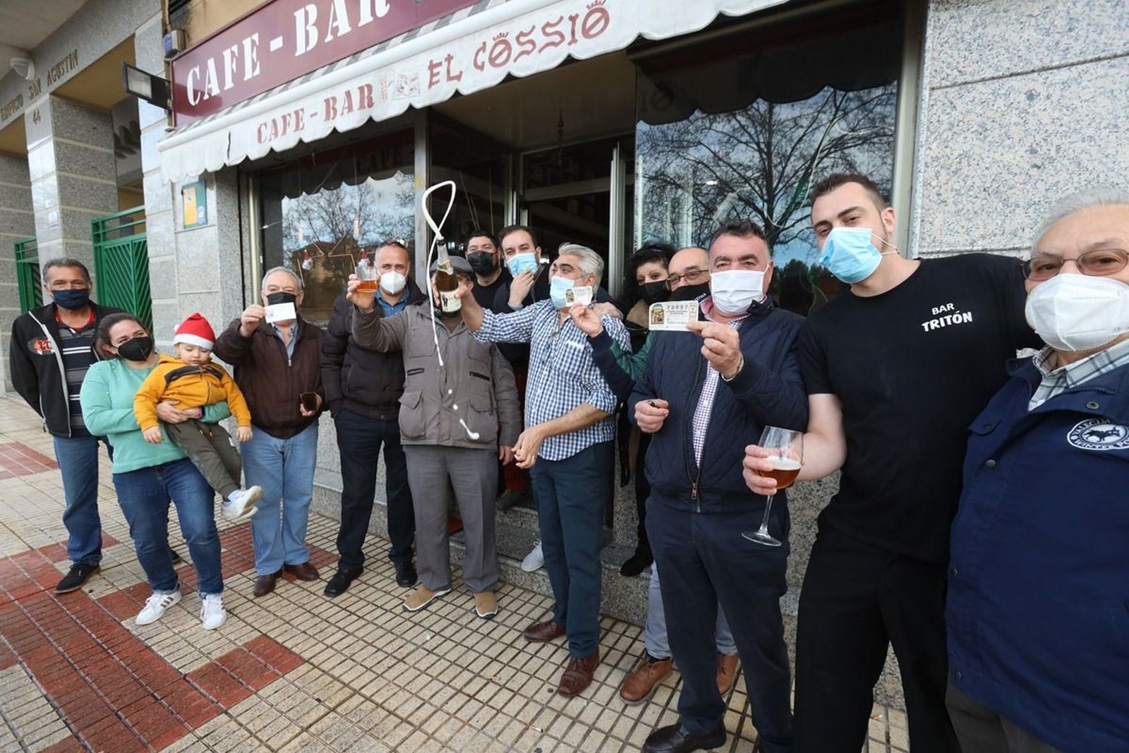 Bar Cossio, donde se han repartido 12 millones de euros de El Gordo de Navidad
