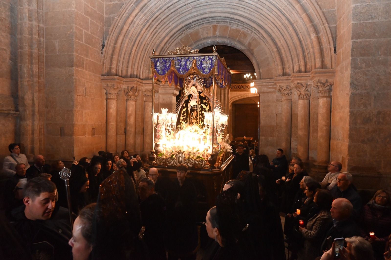 El Santo Entierro y la Soledad marcan el Viernes Santo de Ciudad Rodrigo