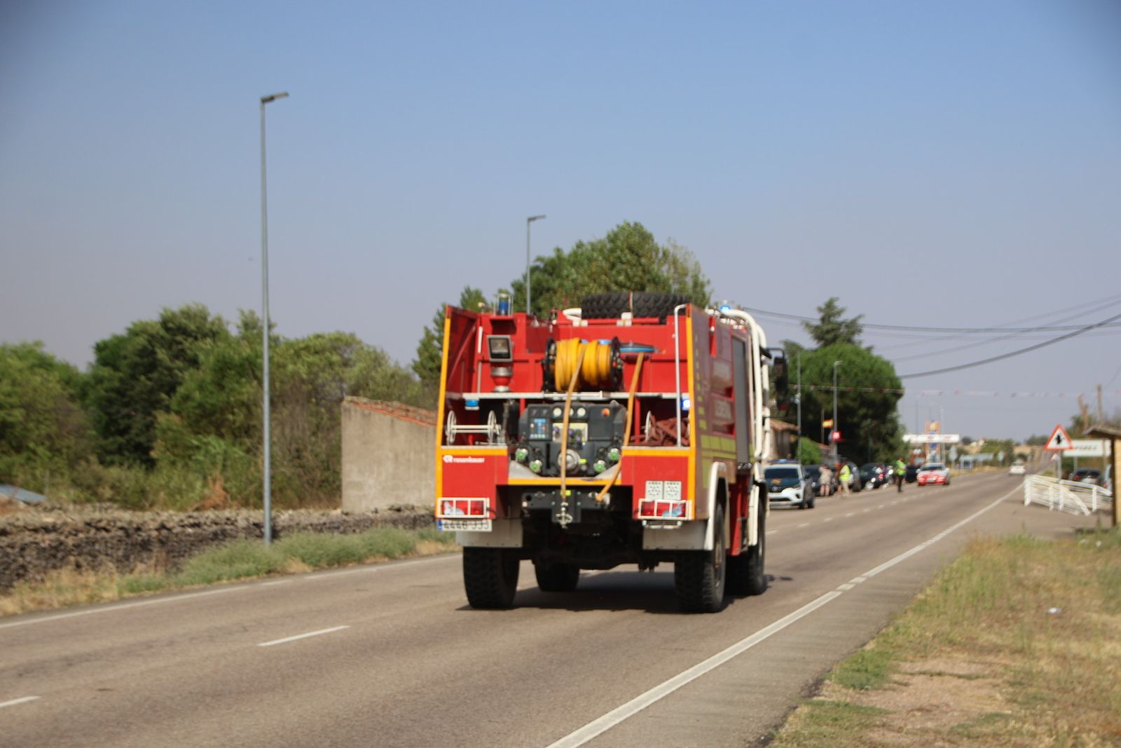 El incendio de Cipérez (IGR2) llega hasta Cerezal de Puertas