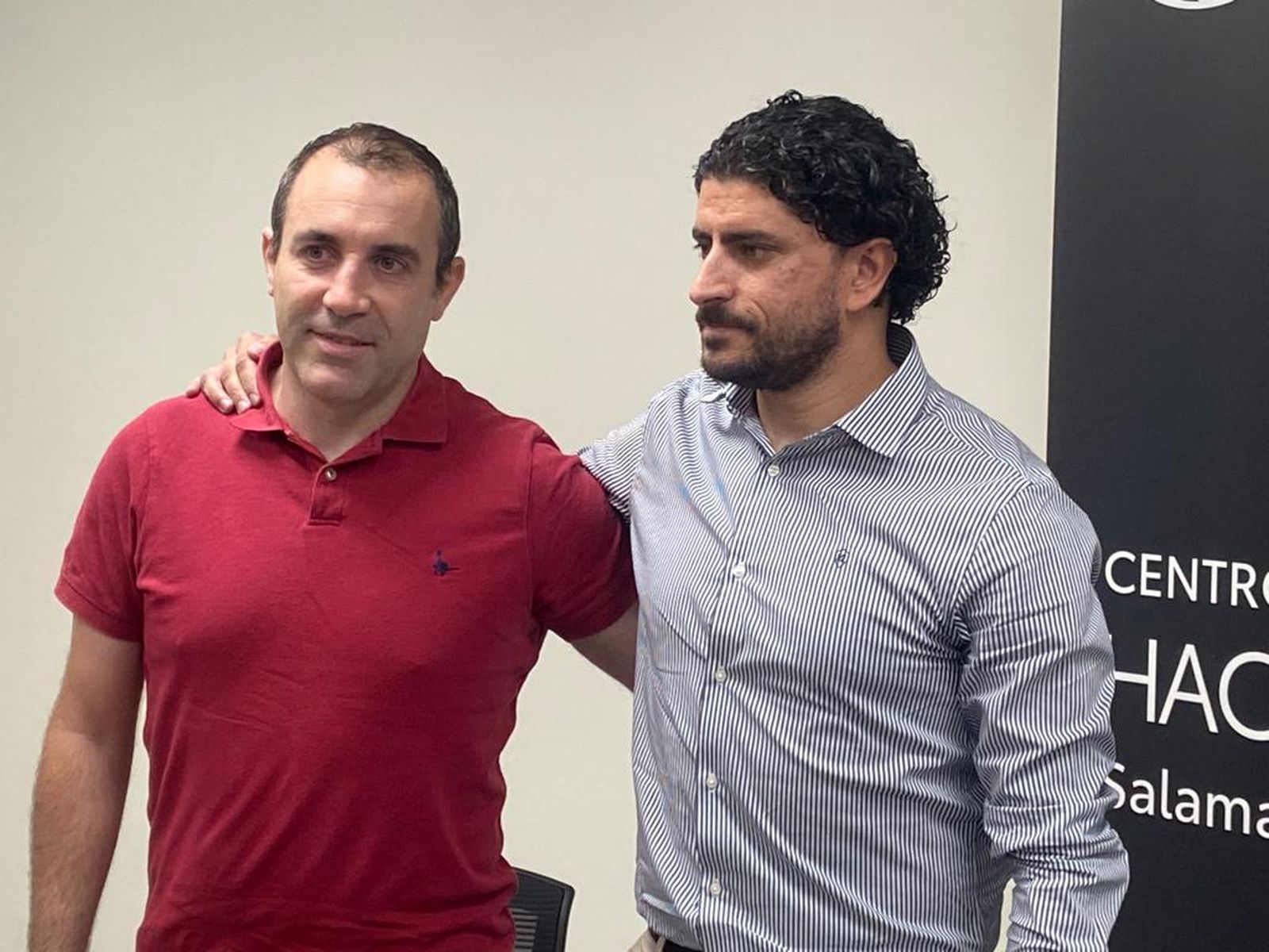 Rubén Andrés y Roberto Pescador | FOTO SALAMANCA24HORAS.COM