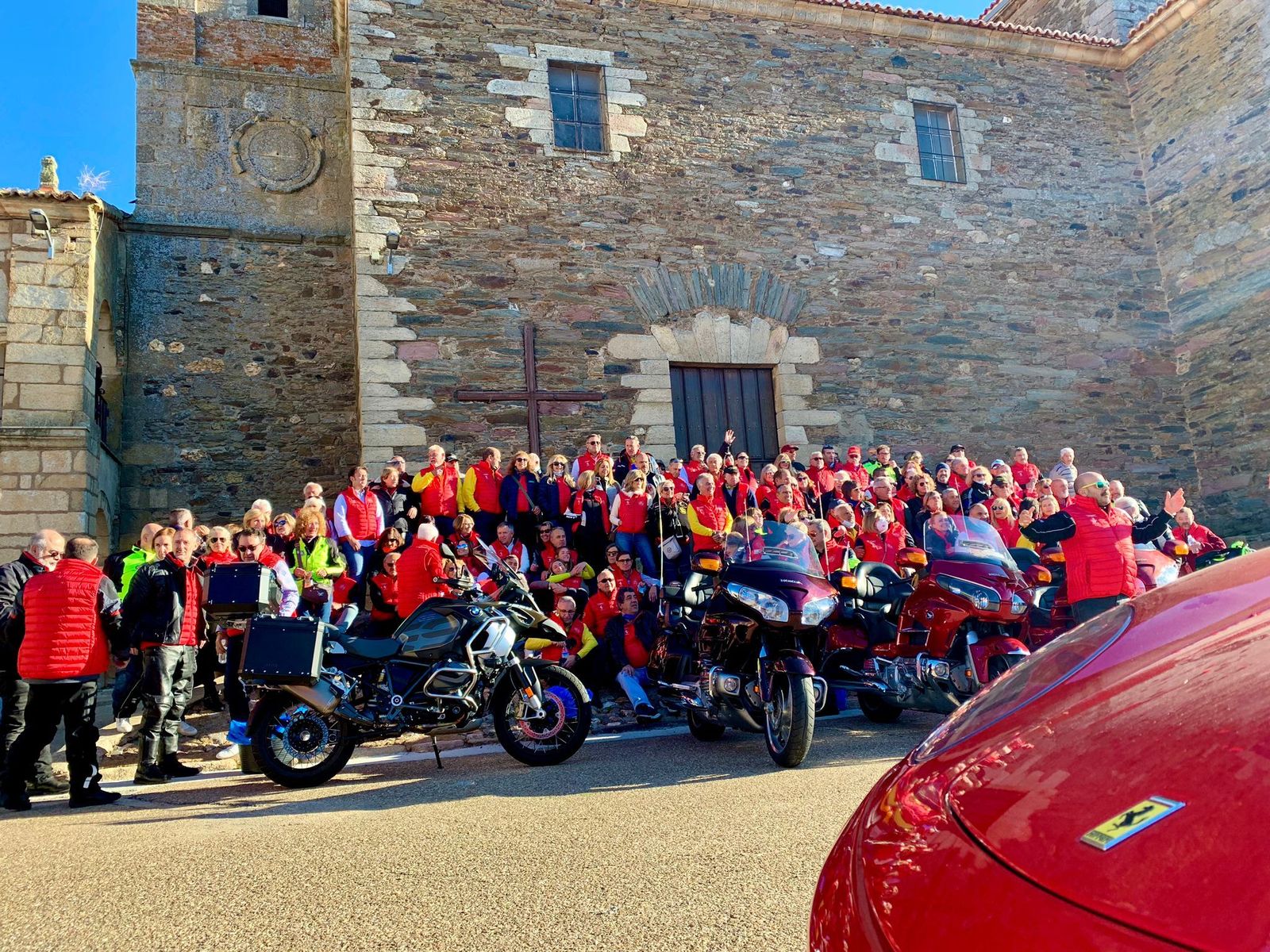 Foto de grupo en Carbajales RAFAEL LORENZO