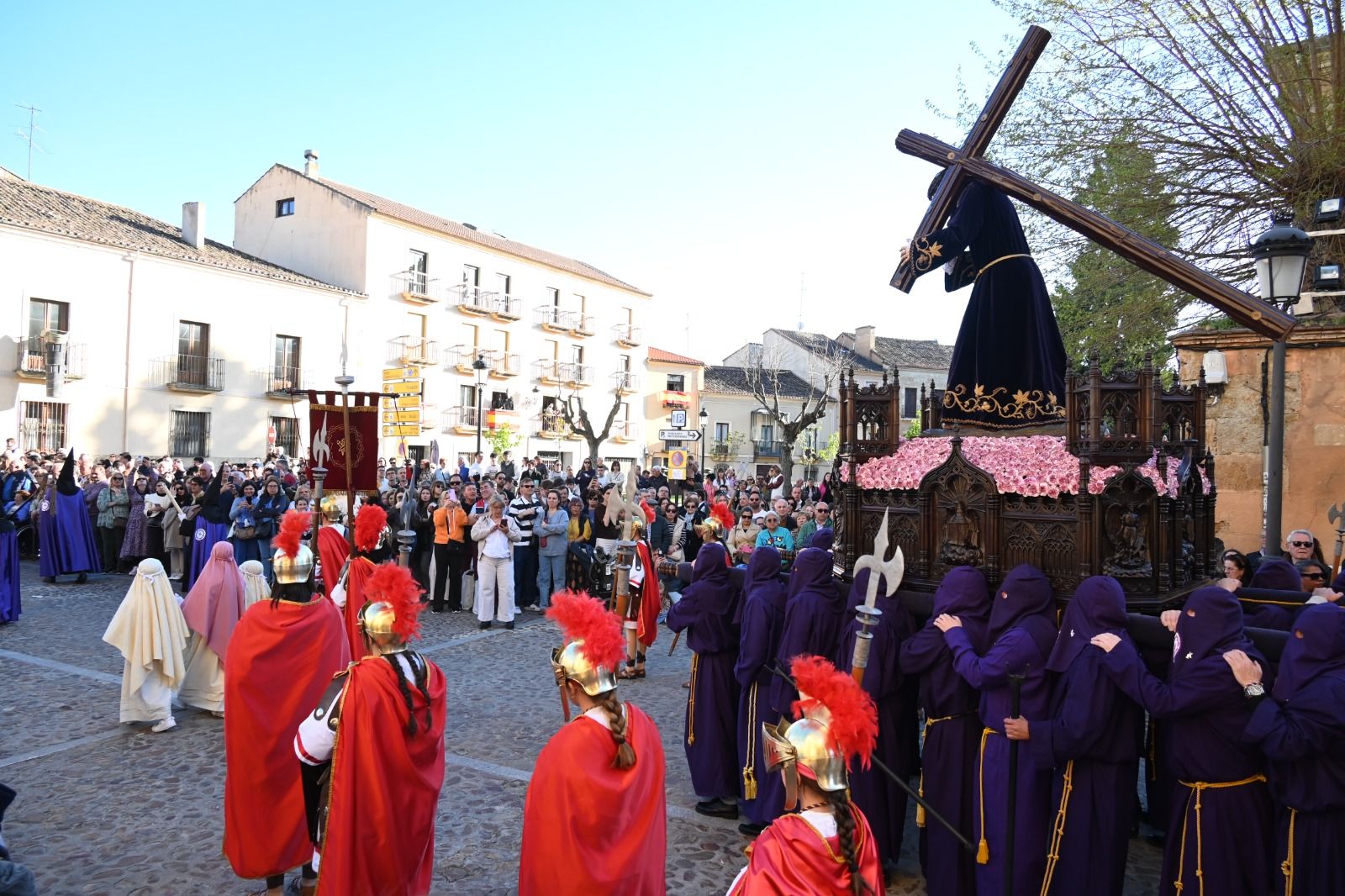 El Santo Entierro vuelve a unir en un acto de fe a las siete cofradías de Ciudad Rodrigo