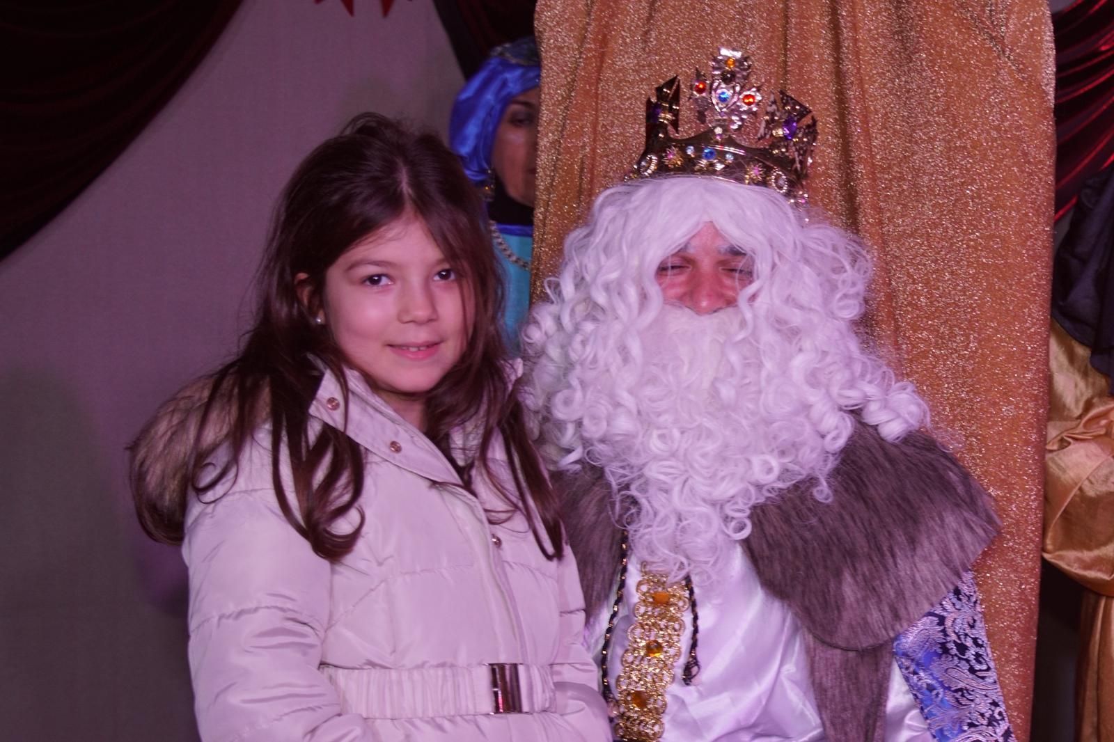 Los Reyes Magos reciben las cartas de los niños de El Encinar