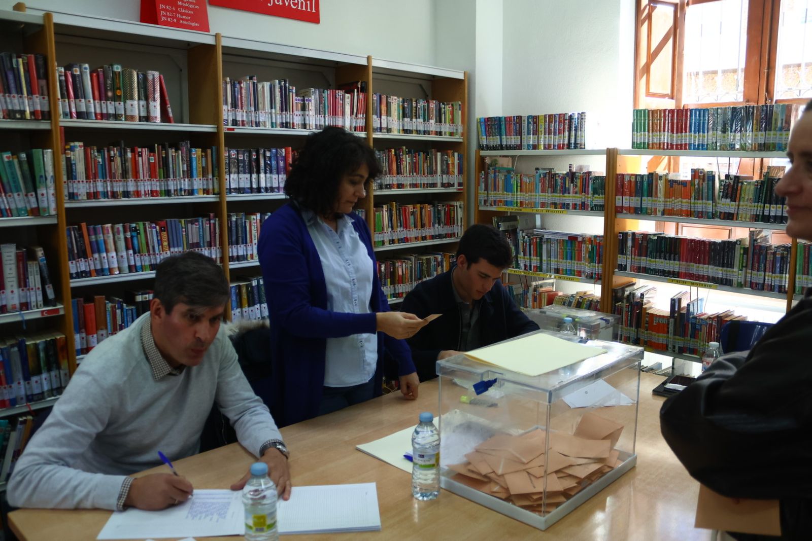 Votación de Carlos García Carbayo