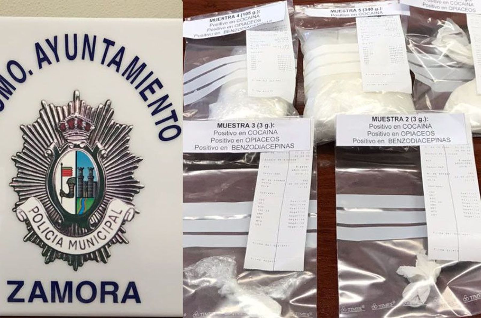 Policía Municipal incautación cocaína 04 04 18