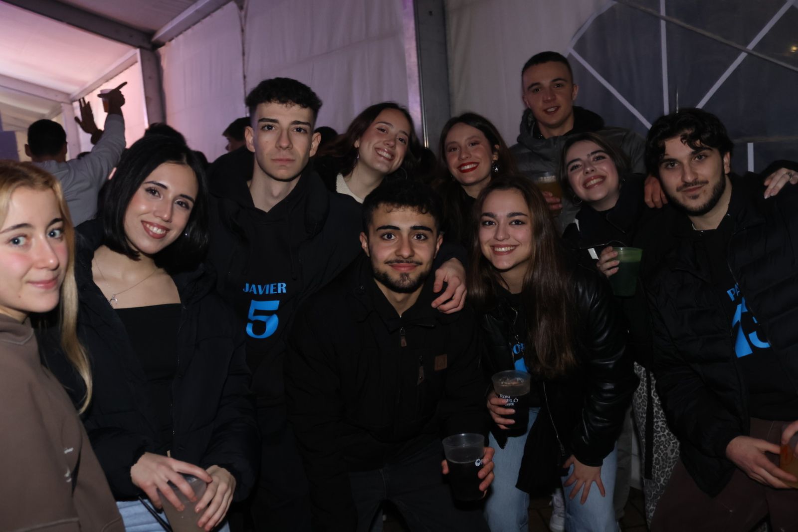 Salamanca de noche, viernes 7 de febrero