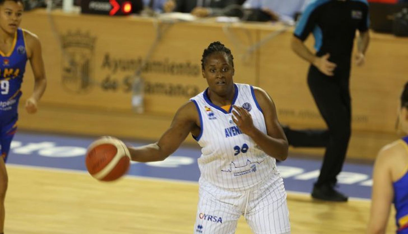 Evans, ante BLMA / FOTO SALAMANCA24HORAS.COM