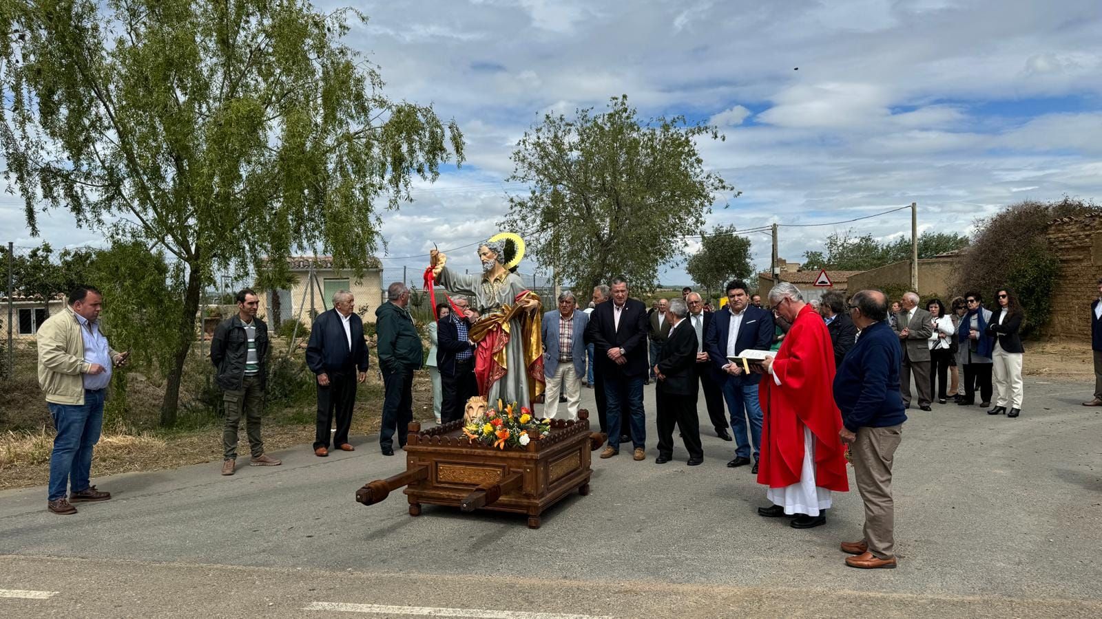 Fiestas patronales en honor a San Marcos en Quintanilla del Monte.