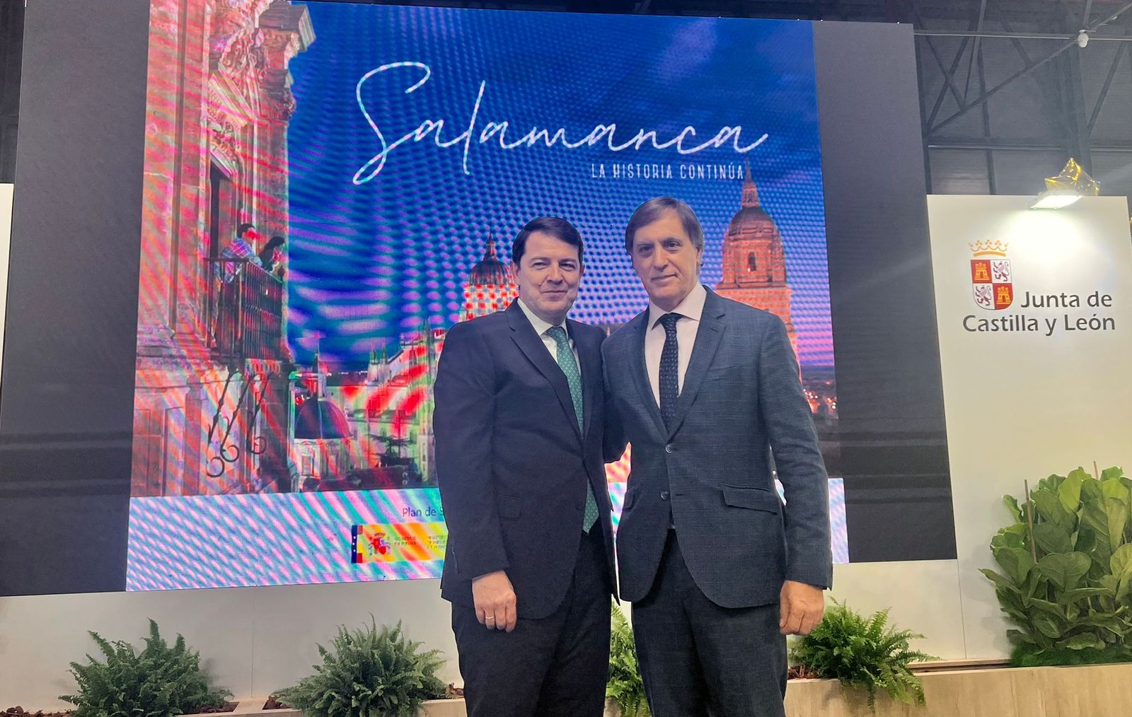 Mañueco y Carbayo en FITUR 2024