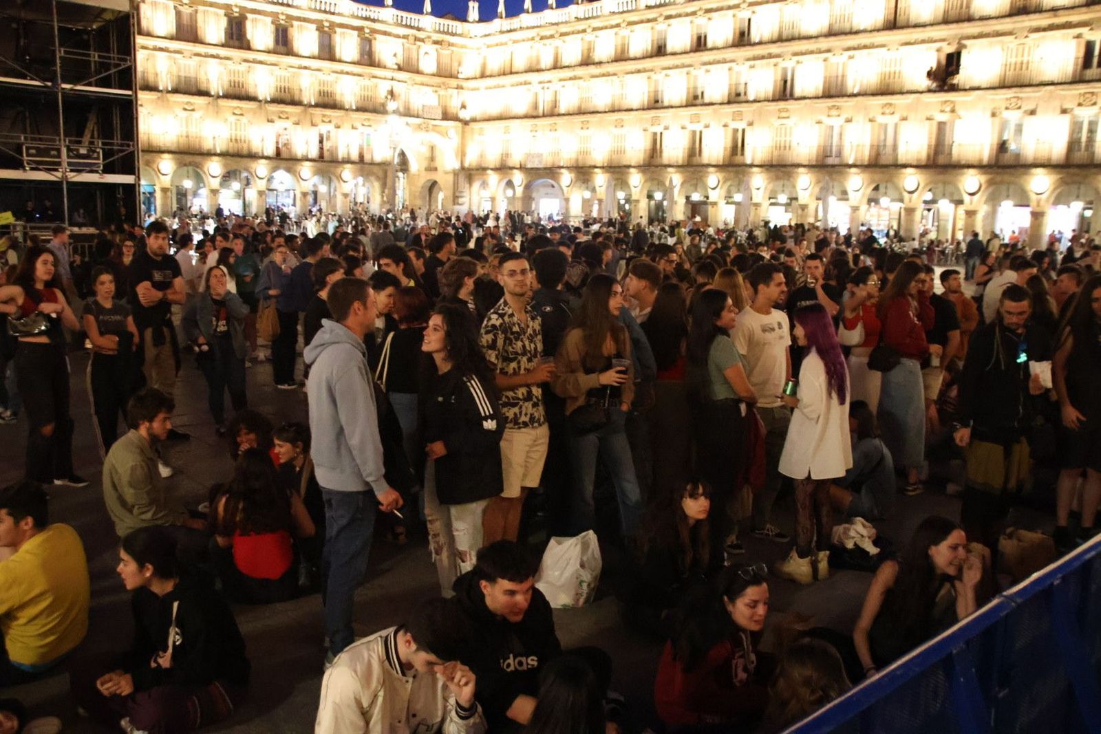 Imagen de archivo de concierto en la Plaza Mayor