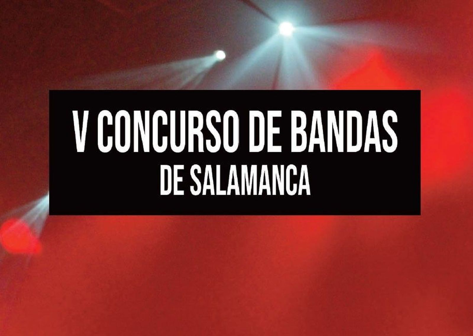 Concurso de Bandas. Foto de archivo