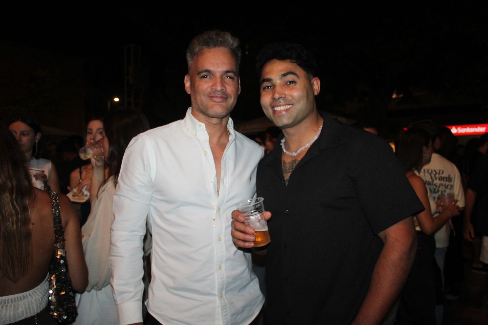 Ambiente en la Feria de Día en la tarde de este sábado