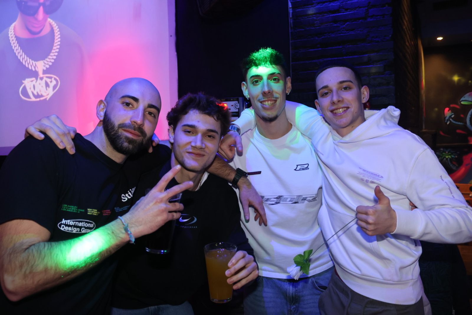 Salamanca de noche, jueves 23 de enero