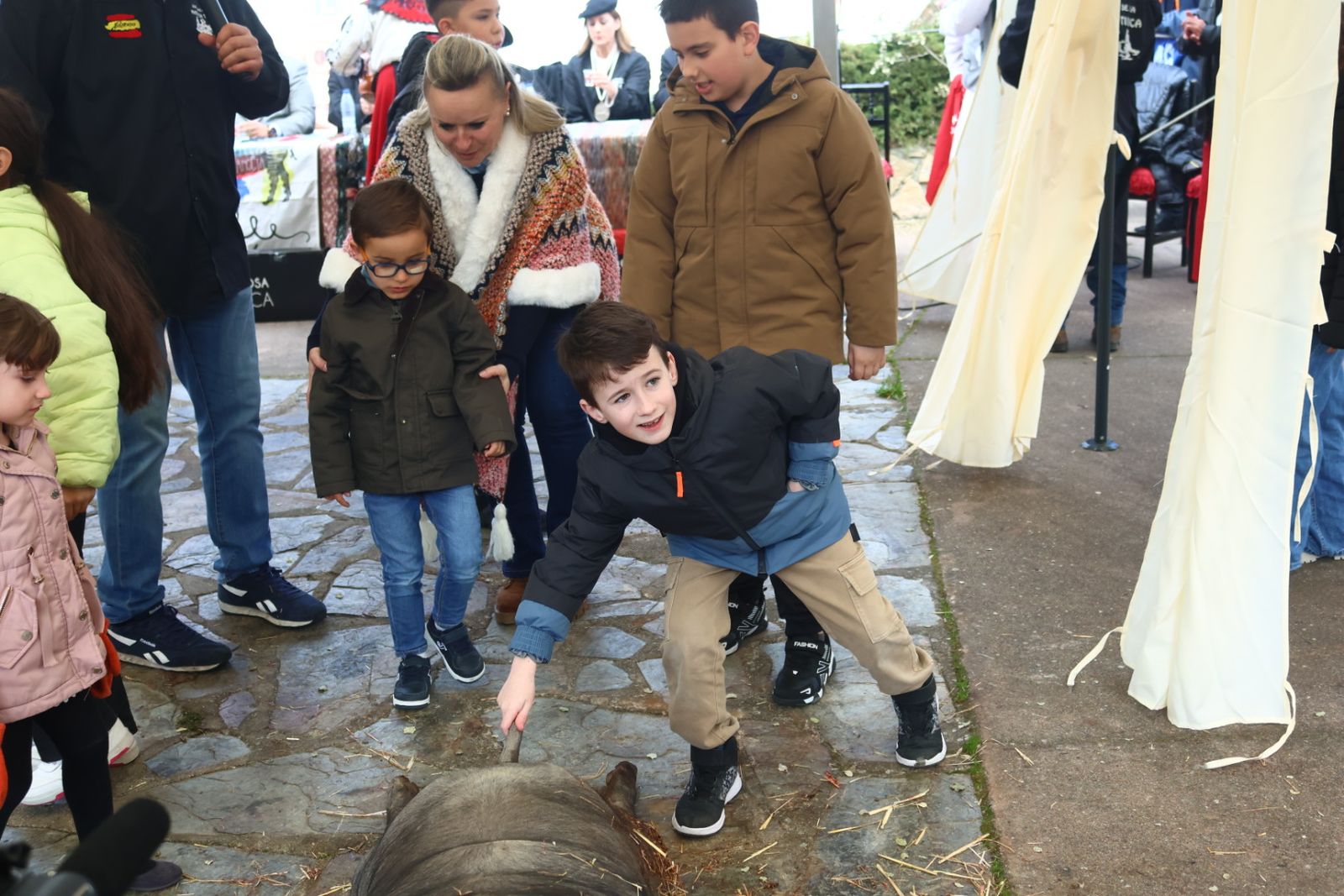Desfile arriero y matanza típica en Guijuelo