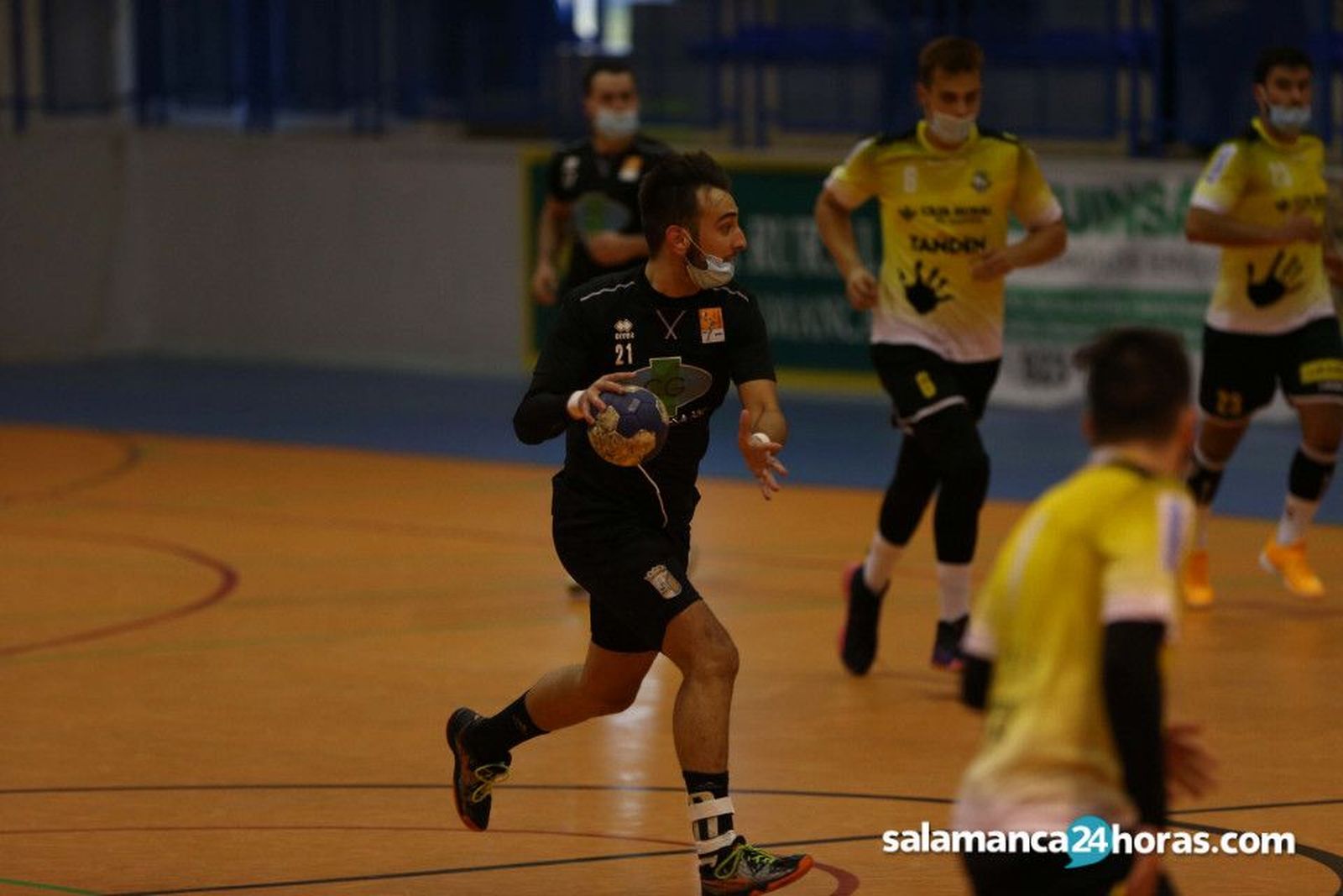 Fer Abajo, en el partido de ida.