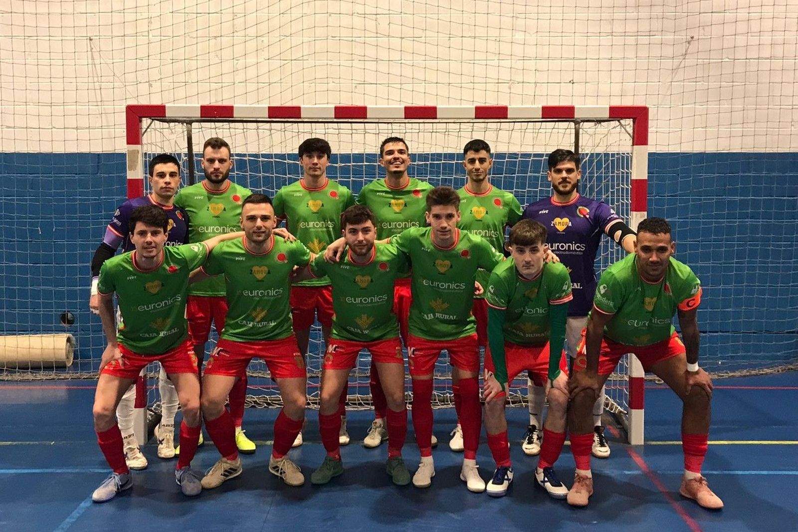 InterSala Zamora en el partido ante Racing de Mieres.