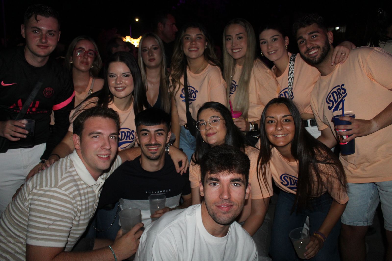 Salamanca de noche, sábado 23 de agosto