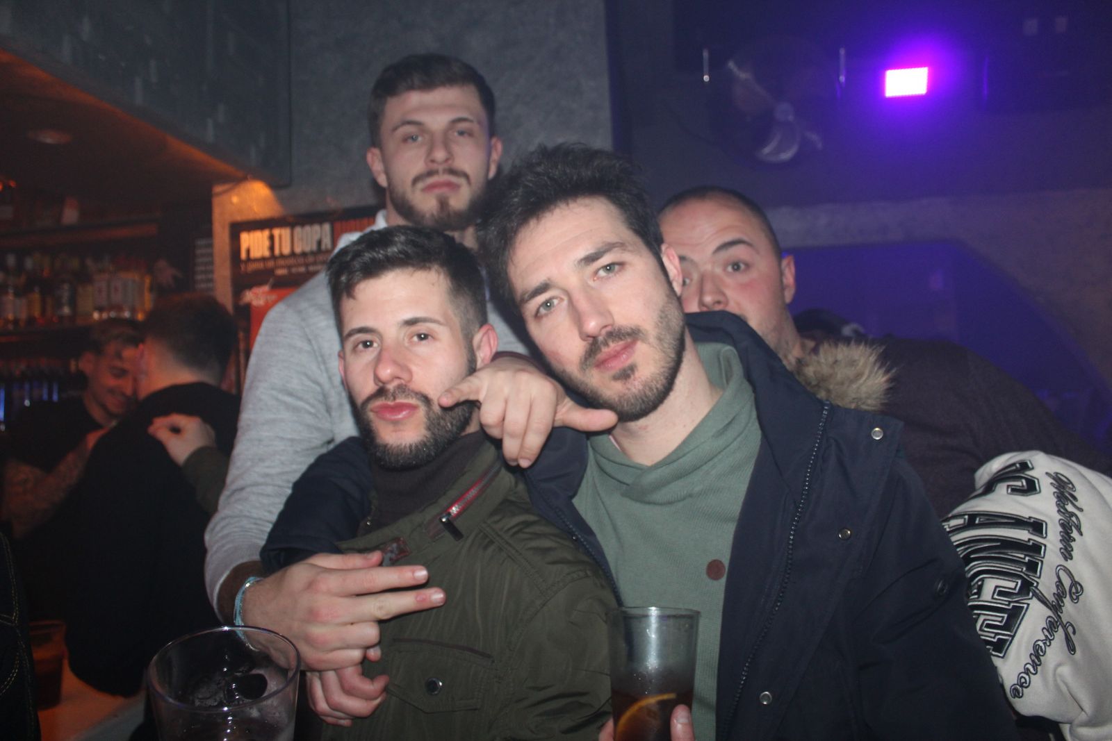 Salamanca de noche, viernes 30 de enero