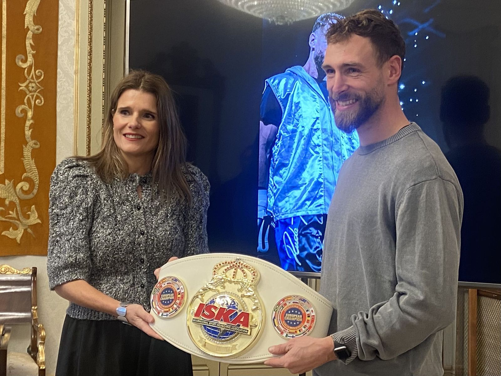 Almudena Parres y Andrés Bernabé