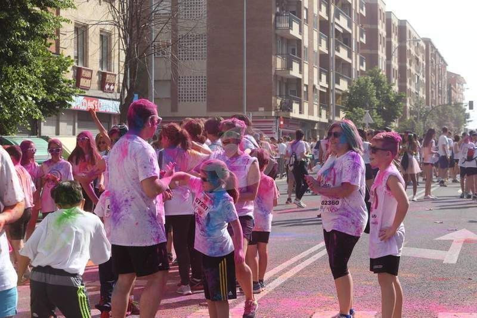 La otra Color Tour: el Ayuntamiento reforzará la limpieza para retirar la suciedad generada