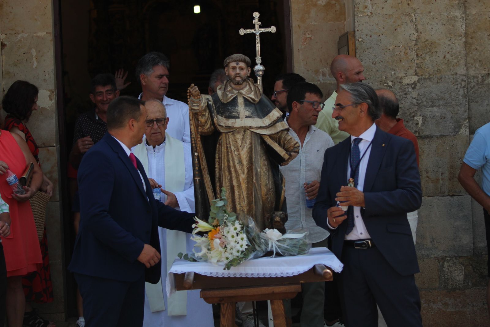 Doñinos de Salamanca. Misa en honor a Santo Domingo de Guzmán