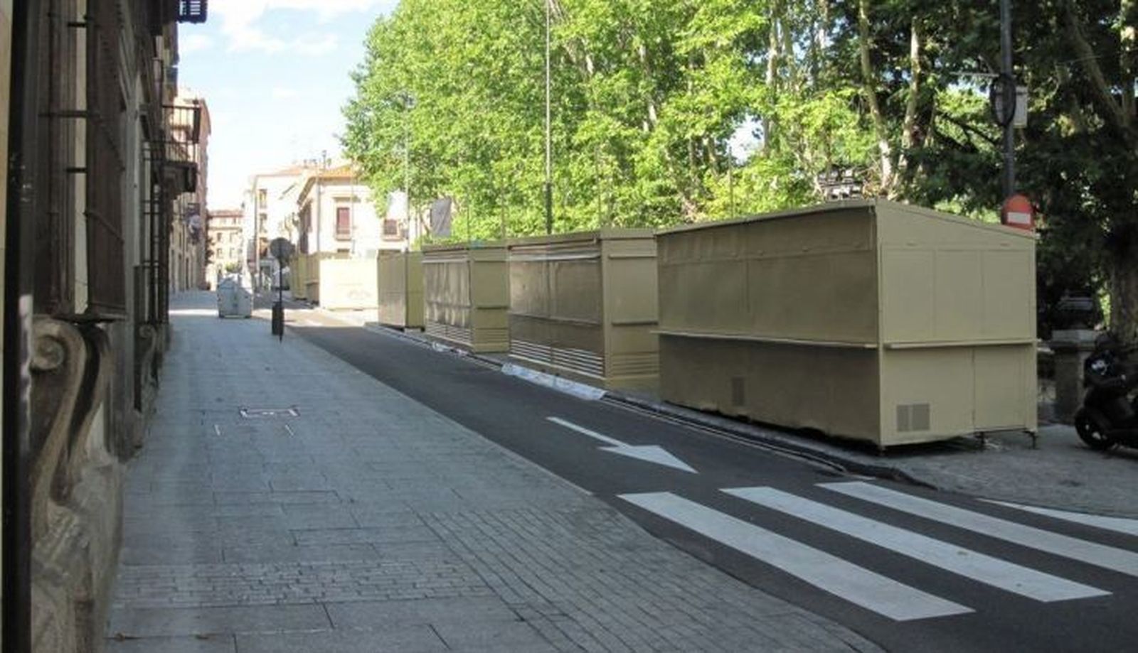 Casetas Feria de Día. Foto de archivo