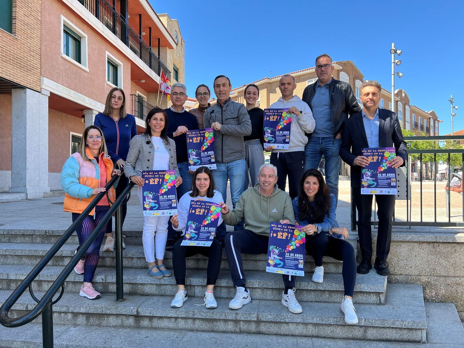 Presentación día Educación Física en Carbajosa
