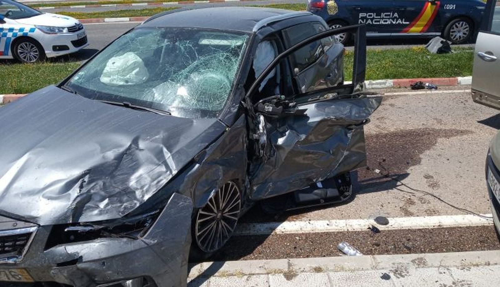 Imagen del accidente