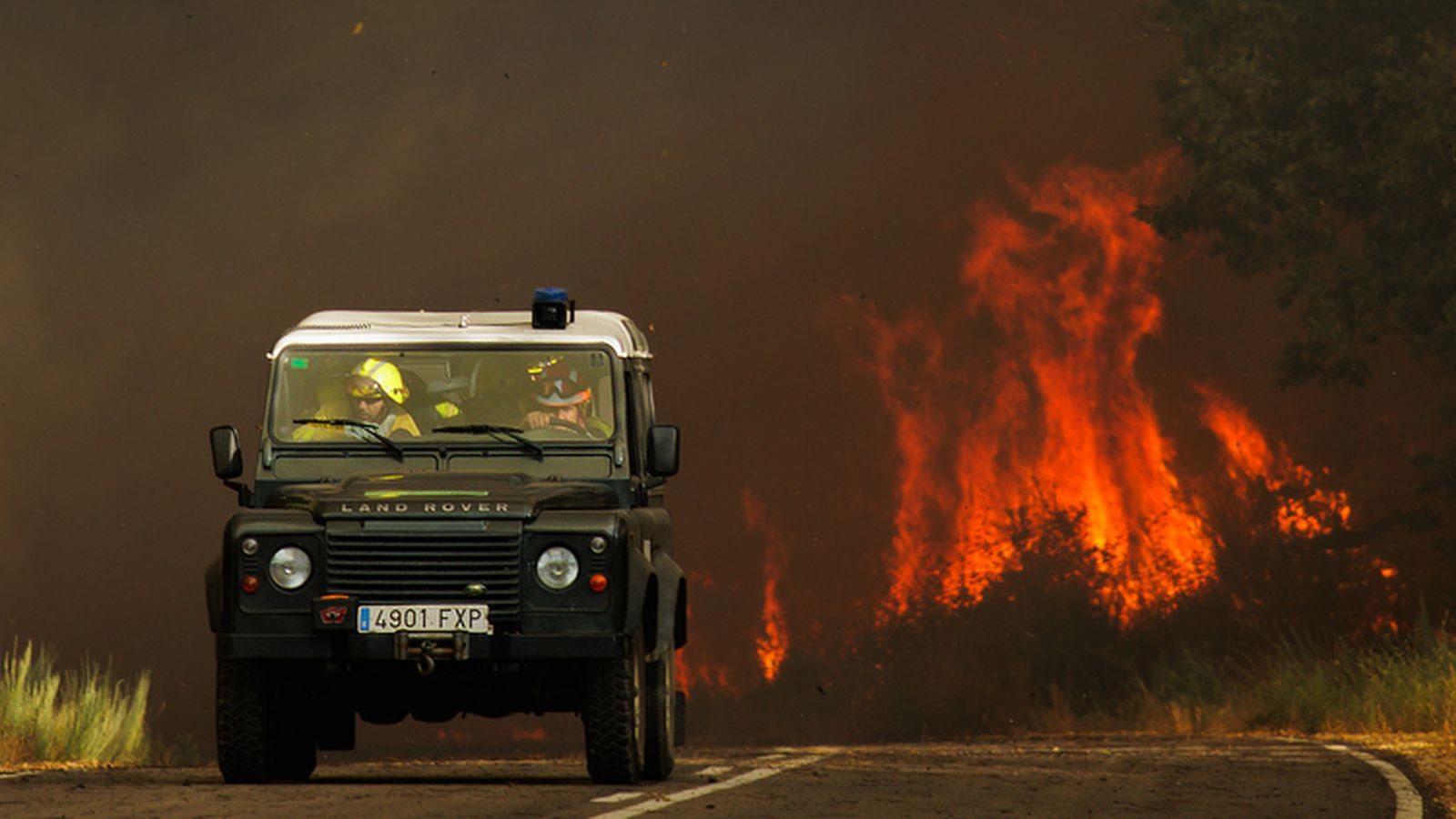 Incendio de El Payo, declarado nivel 2 con desalojo de los vecinos