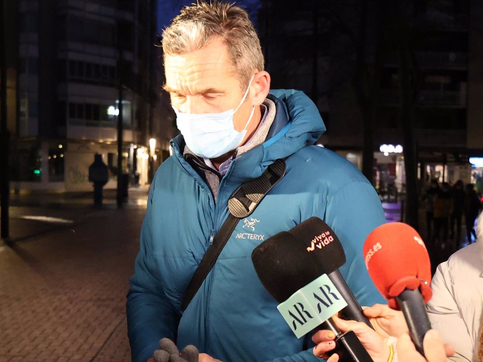 Iñaki Urdangarín, a su llegada al bufete de abogados en el que trabaja esta mañana. EP