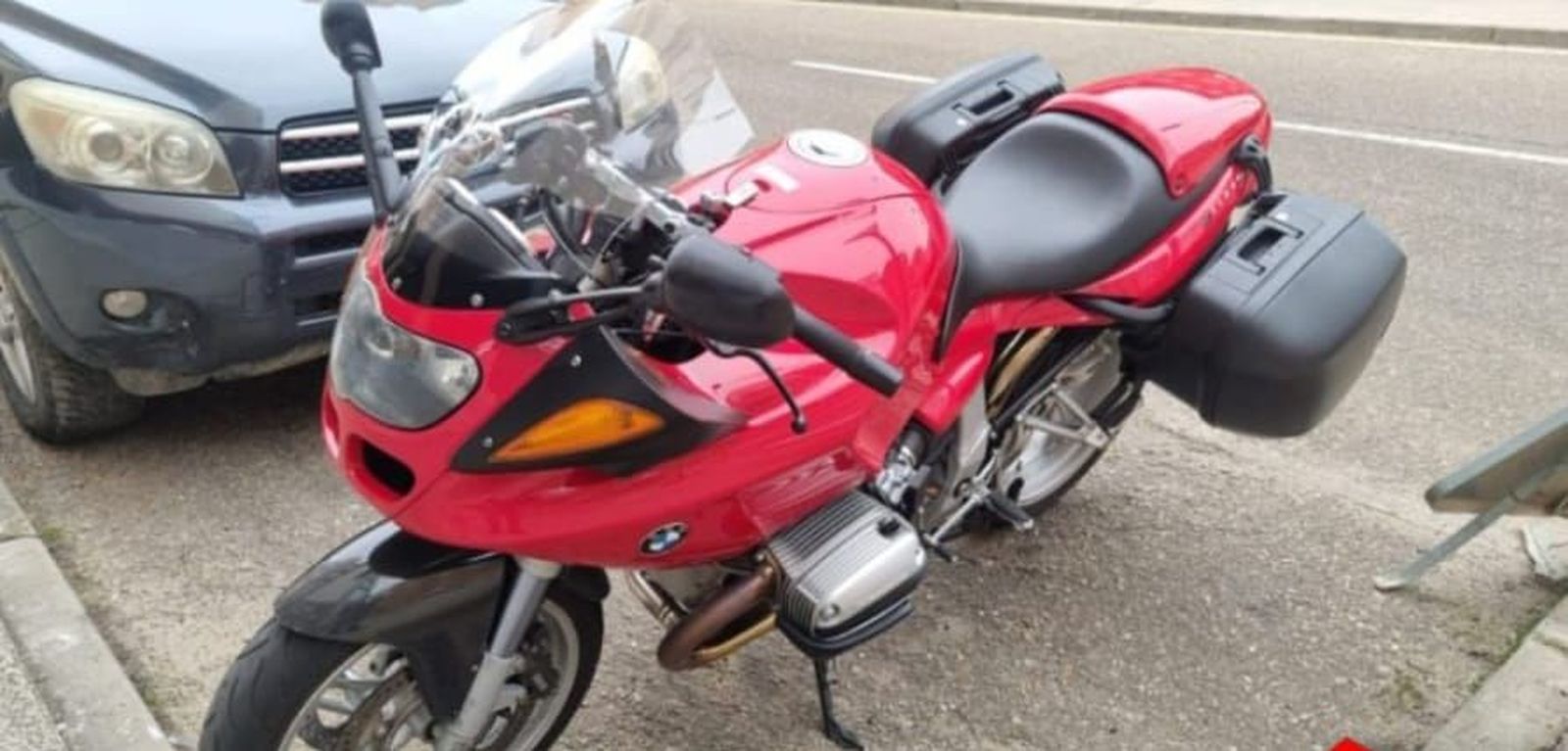 Imagen de la moto robada