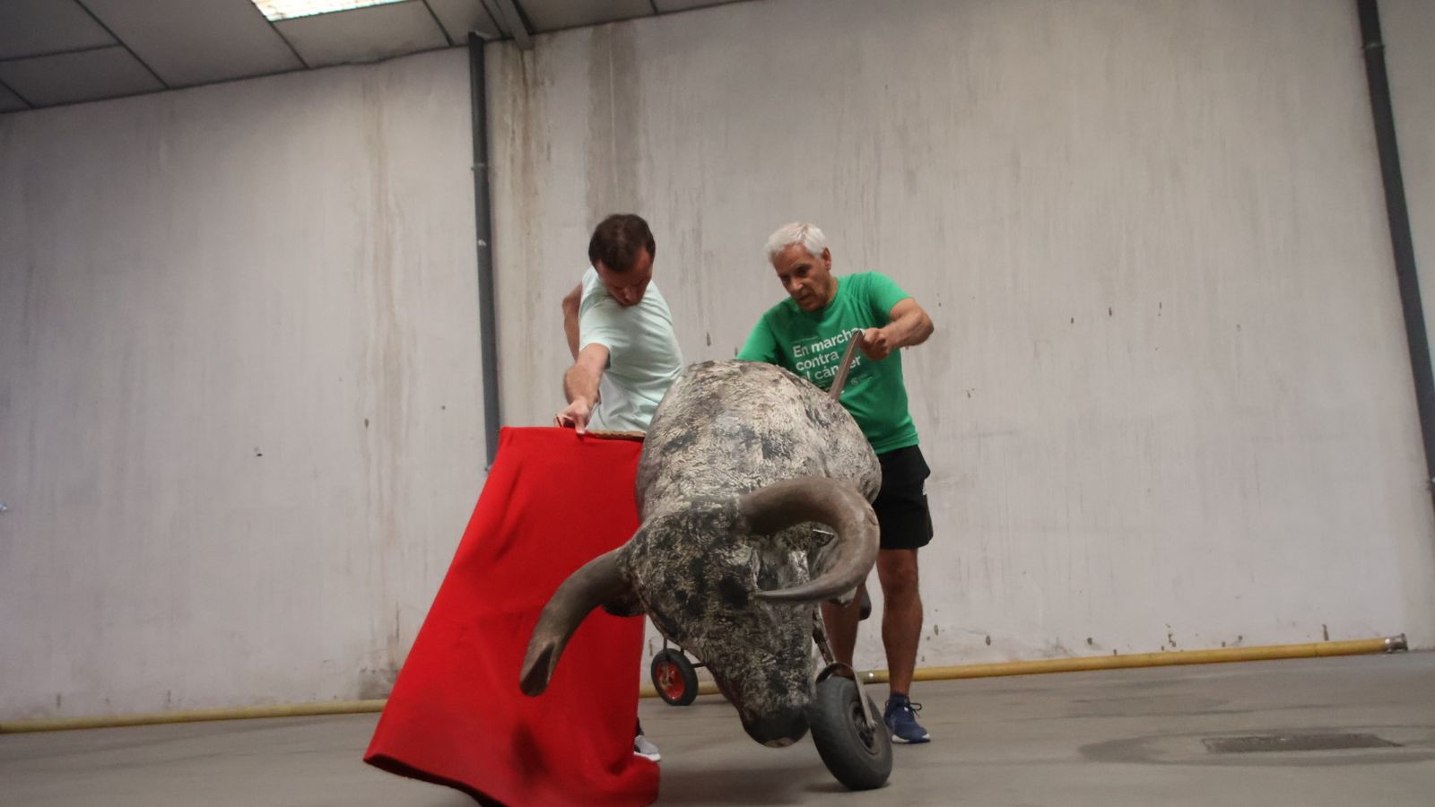Una tarde de entrenamiento con Damián Castaño previo a la feria de Salamanca
