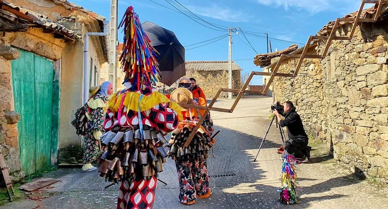 Imagen de Charles Freger en su visita a Zamora