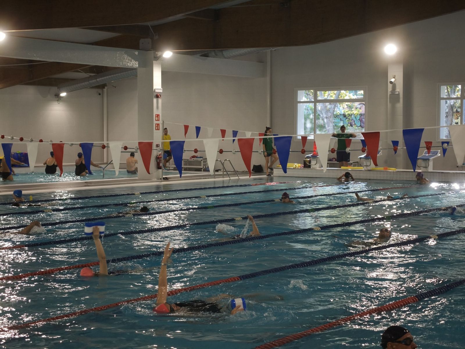 Piscina de La Alamedilla tras las obras realizadas y así acoger campeonatos oficiales regionales
