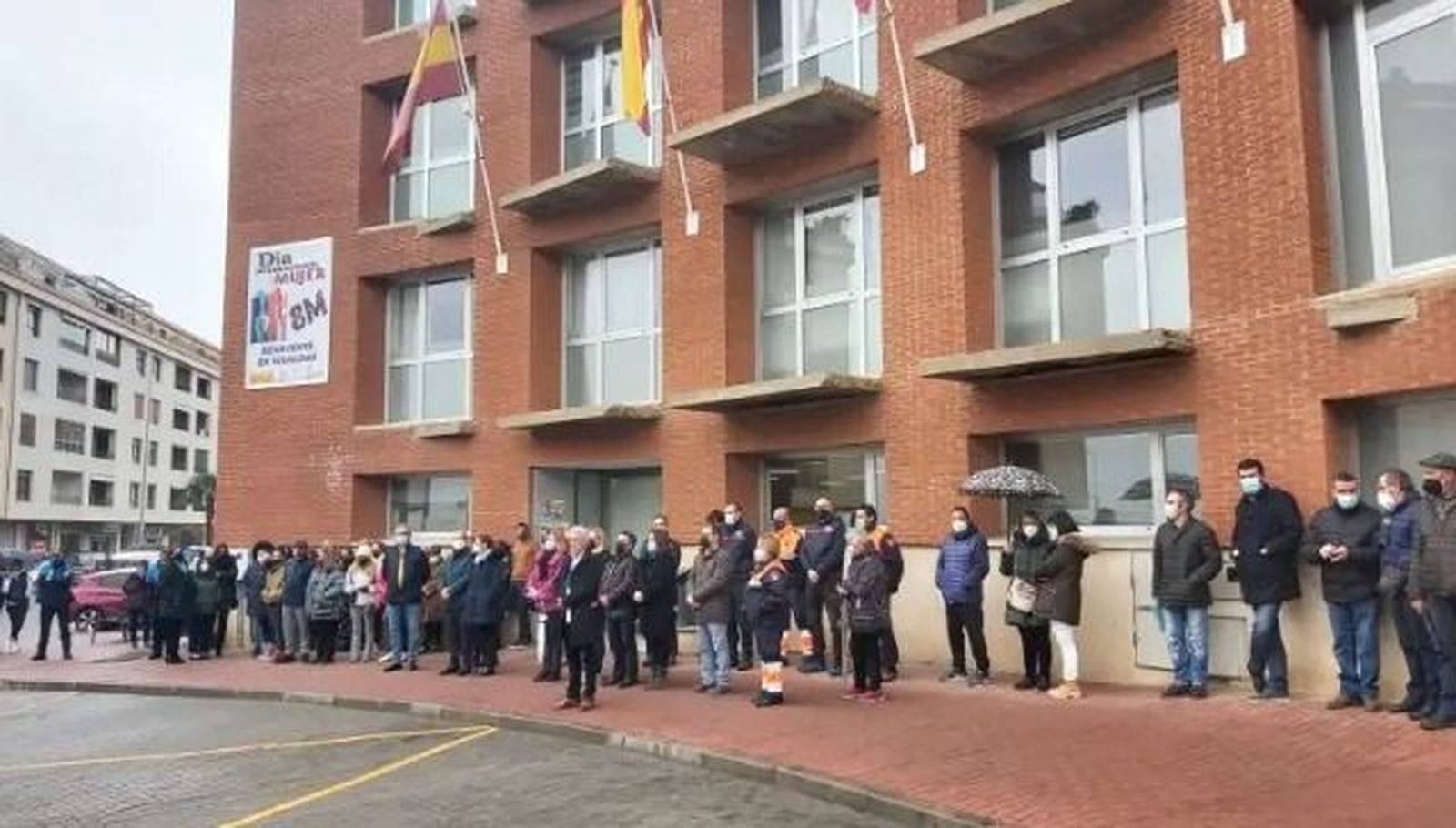 Concentración en benavente por Ucrania. Benavente Digital