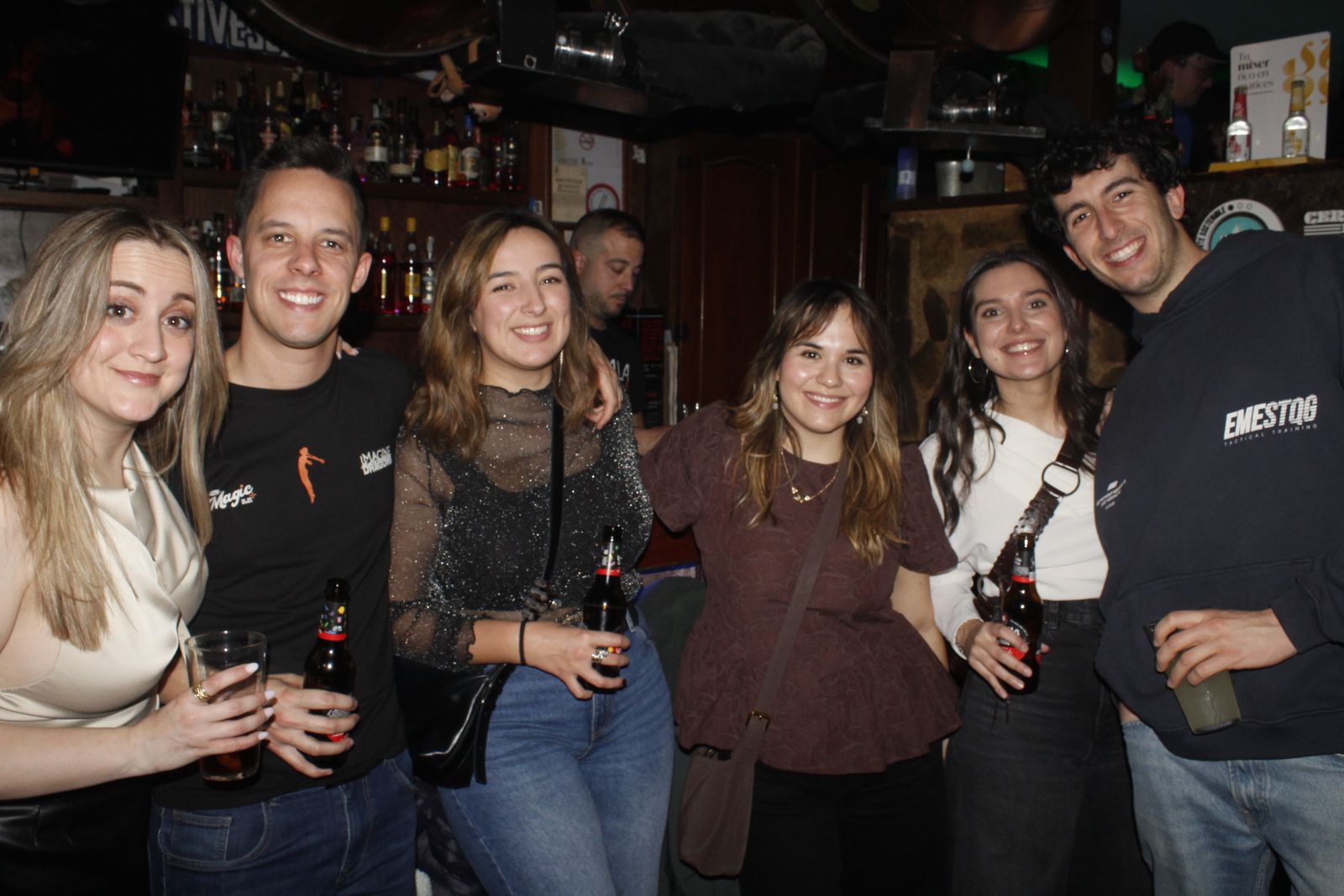 Salamanca de noche, sábado 8 de marzo